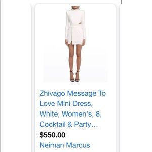 Mimi white zhivago dress